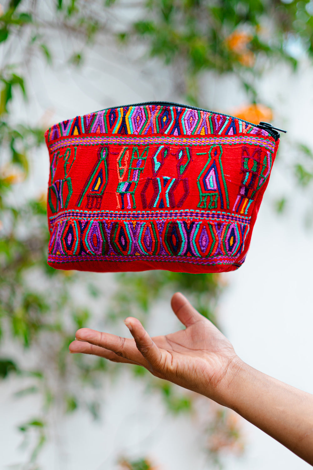 Huipil Makeup Bag