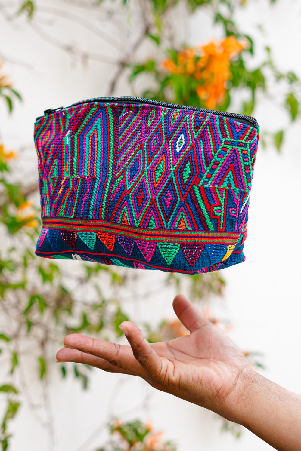 Huipil Makeup Bag