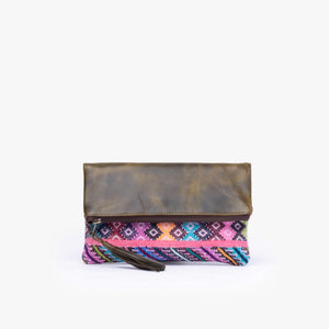 Loom and Leather La Doble Clutch
