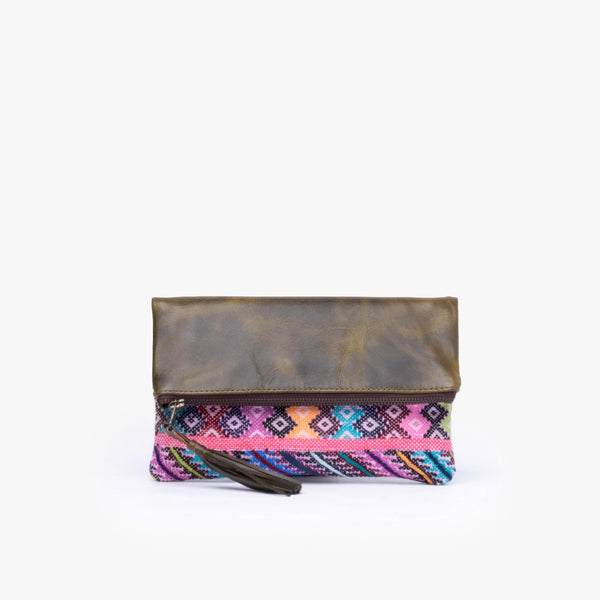 Loom and Leather La Doble Clutch