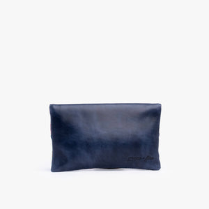 Leather La Doble Clutch with Weaving